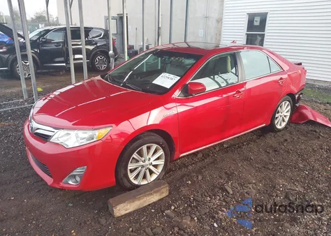 2013 Toyota Camry Hybrid Xle from USA, damaged, VIN 4T1BD1FK8DU092965